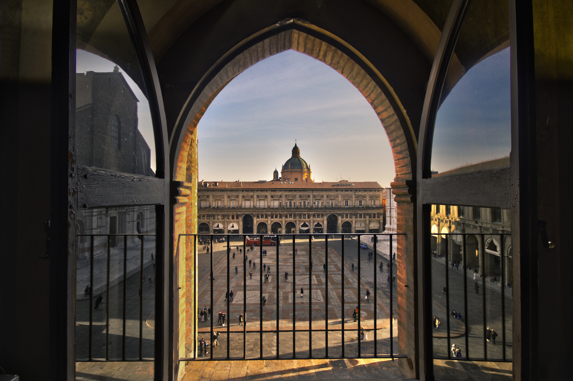 a view of bologna